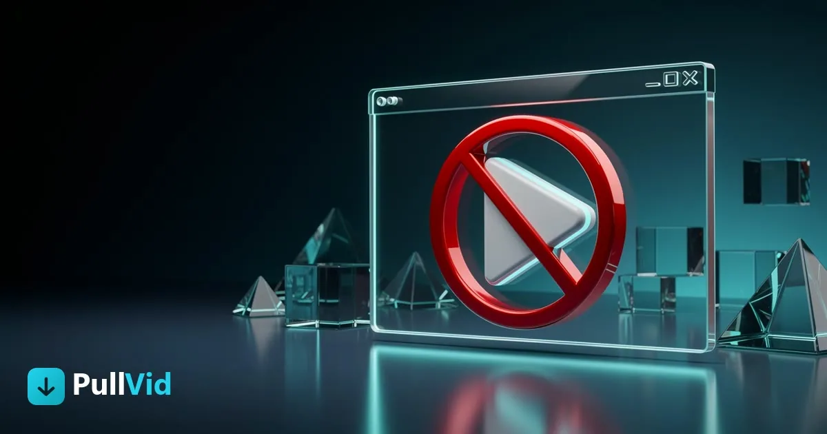 "Playback on other websites has been disabled" error: what it means