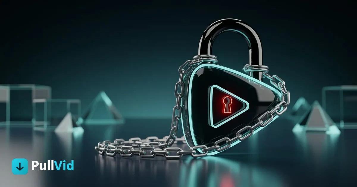 "This video is DRM protected" error: what it means and what you can do