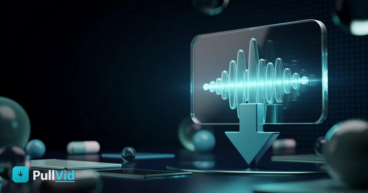 How to extract the audio from an online video (no file upload)
