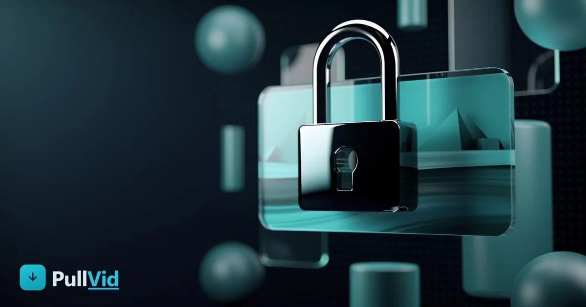 Dá para baixar vídeos de contas privadas do X (Twitter)?